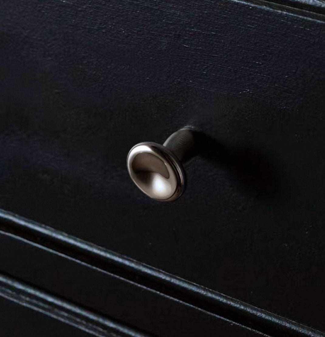 Modern Concave Cabinet Knobs, Zinc Alloy, Classic Kitchen Hardware