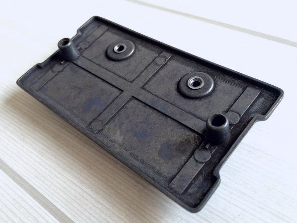 2.25" 3" Vintage style Dresser Drawer Pull, Antique Black Square Cabinet Handle