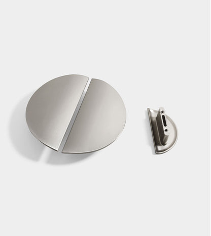 Semicircle Cabinet Pulls 32 64 mm in Brushed Gold, Nickel, Antique Bronze