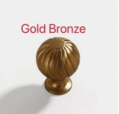 Modern Spherical Drawer Knobs - 7 Finishes