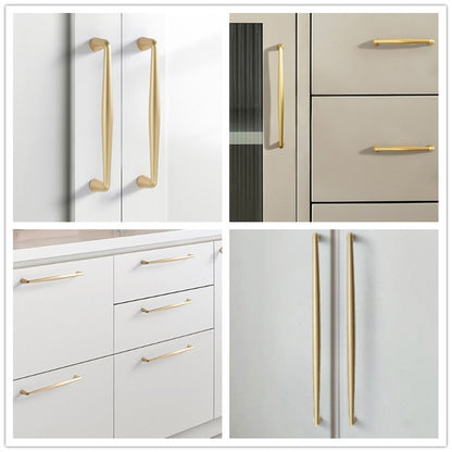 Gold Cabinet Handles Hardware MCM