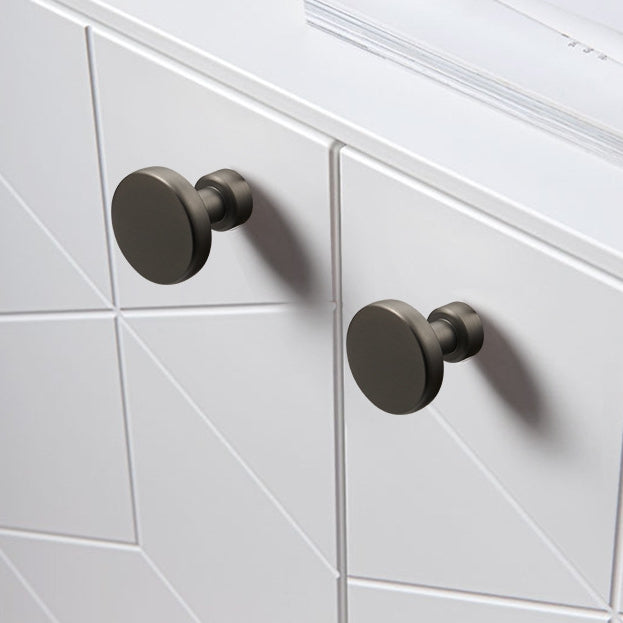 Gray T-Shaped Cabinet Pulls 3.75" 5" 7.5" | Modern Drawer Knobs