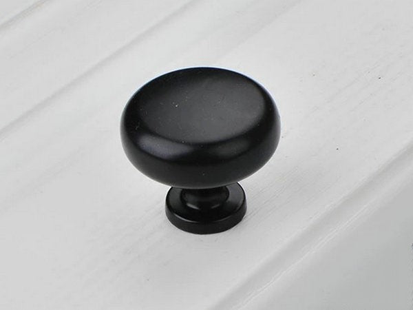 3.75" 5" Modern Matte Black Cabinet Pulls