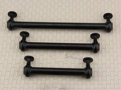 Black Kitchen Cabinet Handle, Minimalist Modern Drawer Pull