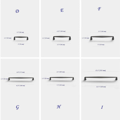 Gunmetal Grau Schrankgriffe Schubladengriff Küchengriff | Lynns Hardware