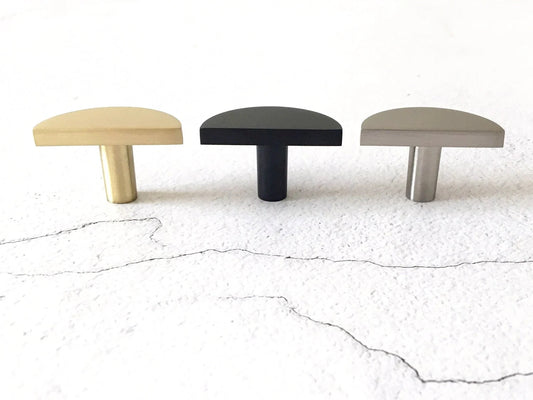 Half Circle Drawer Knobs