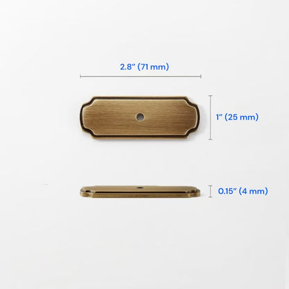 Aged Bronze Cabinet Handles, Solid Brass, Vintage Look Vanity Pulls, Retro Kitchen Hardware