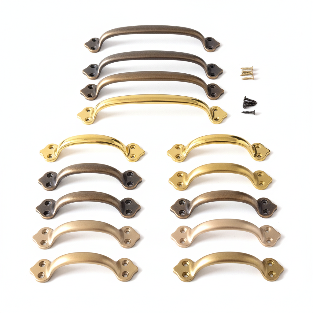 Unlaquered Brass Cabinet Pulls | Lynns Hardware - LynnsHardware