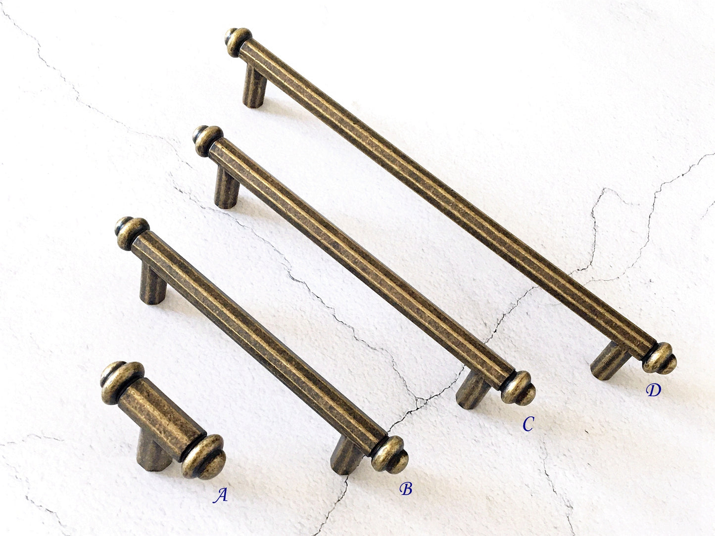 Antique Bronze T shaped Drawer Pulls, Cabinet Handles, Kitchen Hardware
