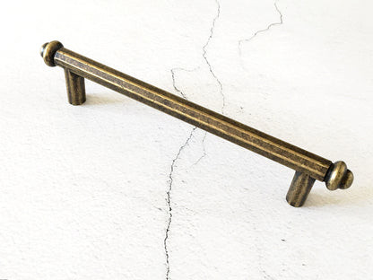 Antique Bronze T shaped Drawer Pulls, Cabinet Handles, Kitchen Hardware