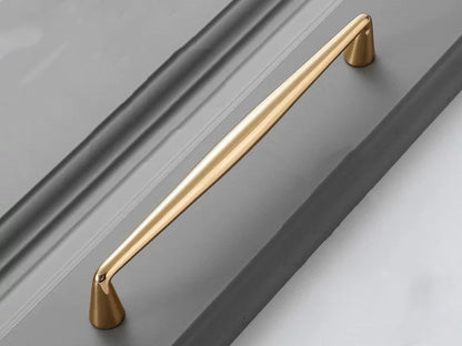 Polished Brass Cabinet Pulls - 3.75" to 12.5" - LynnsHardware