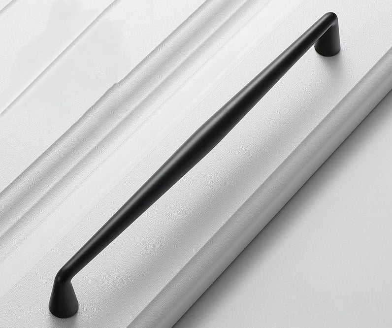 Black Cabinet D Handles - Modern Minimal Kitchen Hardware - LynnsHardware