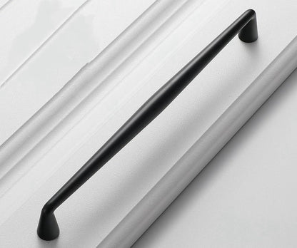 Black Cabinet D Handles - Modern Minimal Kitchen Hardware - LynnsHardware