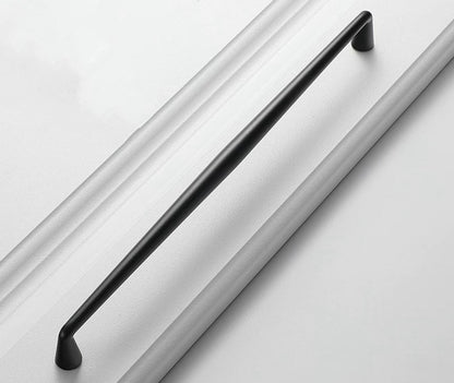 Black Cabinet D Handles - Modern Minimal Kitchen Hardware - LynnsHardware