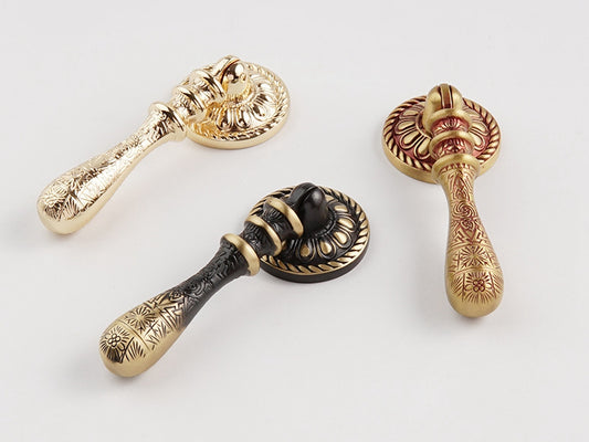 Pendant Drop Drawer Pulls, Solid Brass, Teardrop Cabinet Knobs, Dresser Hardware