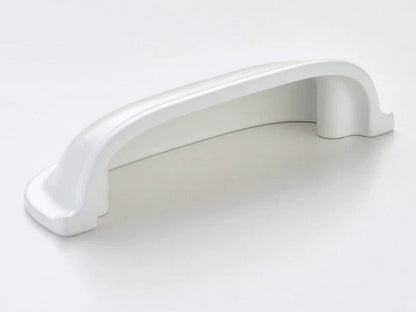 2.5" Cup Drawer Pull White, 64 mm Centers