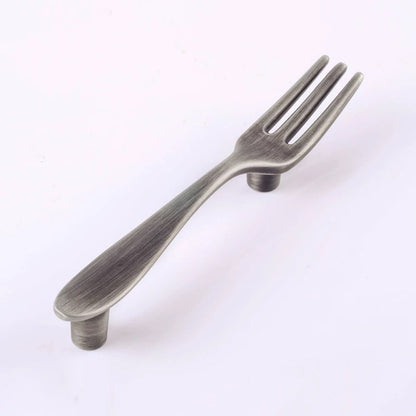 3" Besteckgriff für Küchenschranktüren | Geschirrschubladengriff, Löffel, Gabel, Messer