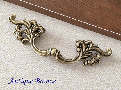 3-3/8" Leafy Drawer Pull Handles - LynnsHardware