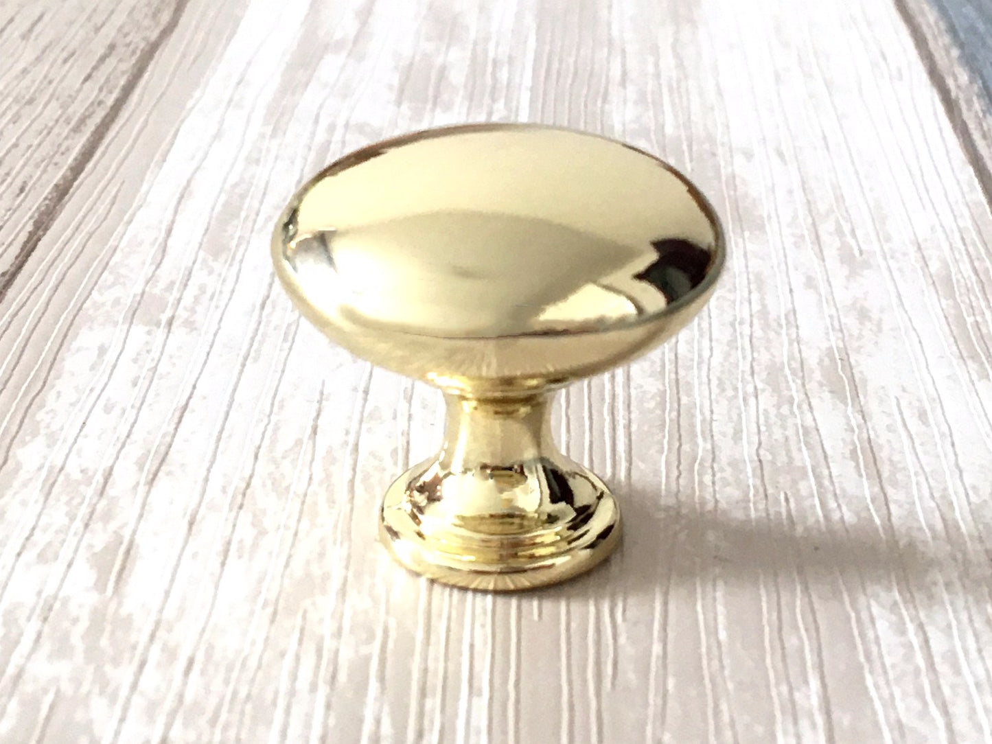 3.5" Centers Gold Cup Drawer Pull and Cabinet Knob