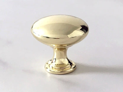 3" 3.5" 6" Polished Gold Cabinet Handle, Cup Drawer Pull, Kitchen Hardware
