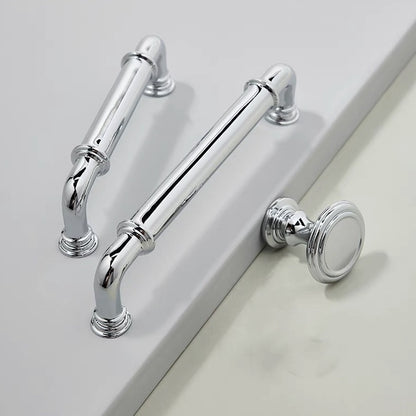 3.75" 5" centres Polished Chrome Brass cupboard Handles