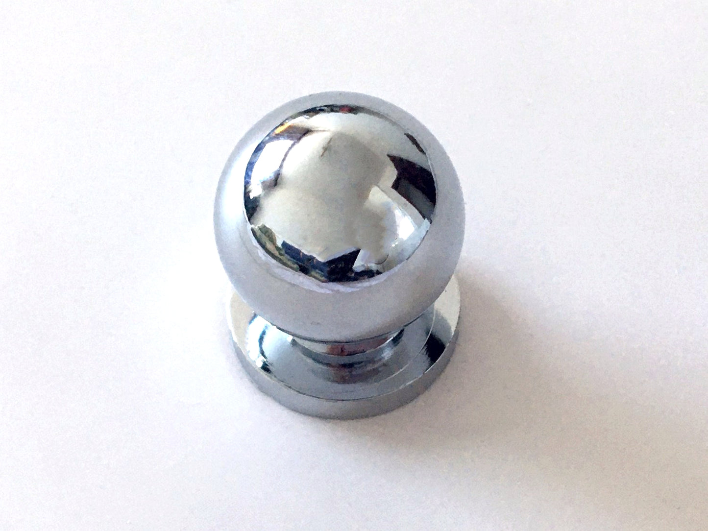 Ball Drawer Knobs, Polished Chrome, 4 sizes, Modern Kitchen Cabinet Hardware