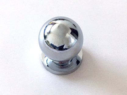 Ball Drawer Knobs, Polished Chrome, 4 sizes, Modern Kitchen Cabinet Hardware
