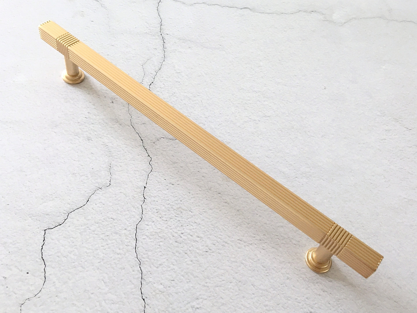 Gold Square Drawer Pulls - 3.75" 5" 7.5"