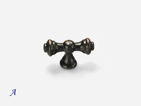 Oil Rubbed Bronze Cabinet Pull & Drawer Knob - Retro MCM Kitchen Hardware