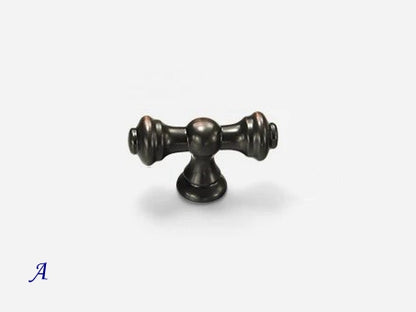 Oil Rubbed Bronze Cabinet Pull & Drawer Knob - Retro MCM Kitchen Hardware
