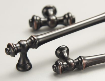 Oil Rubbed Bronze Cabinet Pull & Drawer Knob - Retro MCM Kitchen Hardware