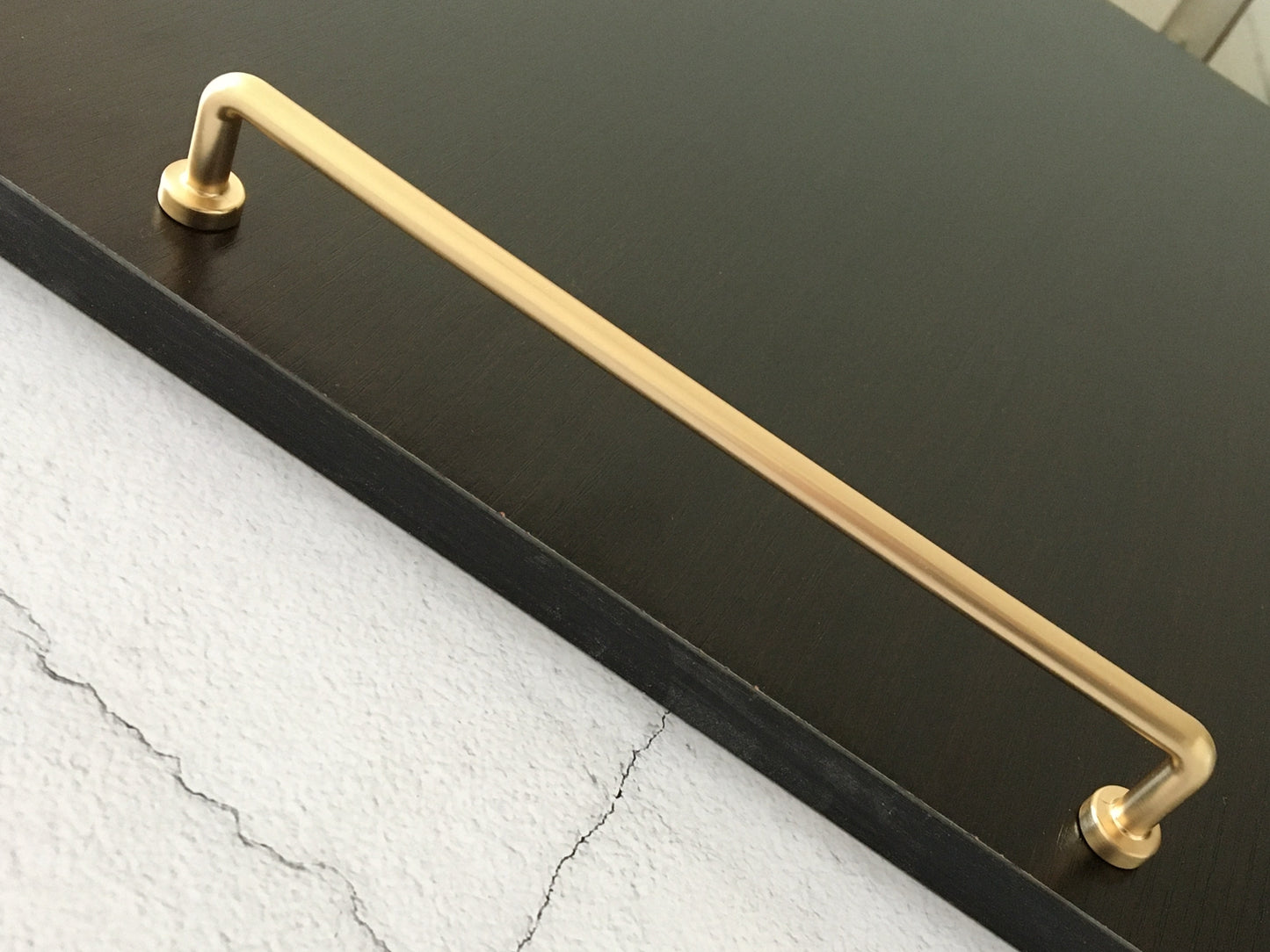 3.75" 5" 7.5" Brushed Gold Wire Cabinet Pulls, Egg Knob, Kitchen Hardware, Slim Simple