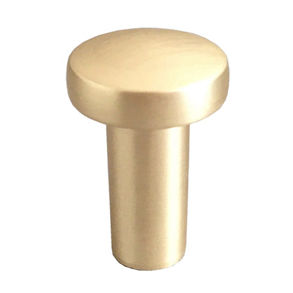 0.75" Dia Small Cabinet Knob, Tiny Drawer Pull - 6 Finishes