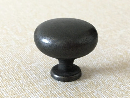 3.5" Cup Drawer Pull & Knob - Dark Antique Bronze