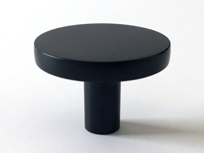 4-Inch Centers Cup Drawer Pull & Cabinet Knob in Matte Black, Modern Kitchen Hardware