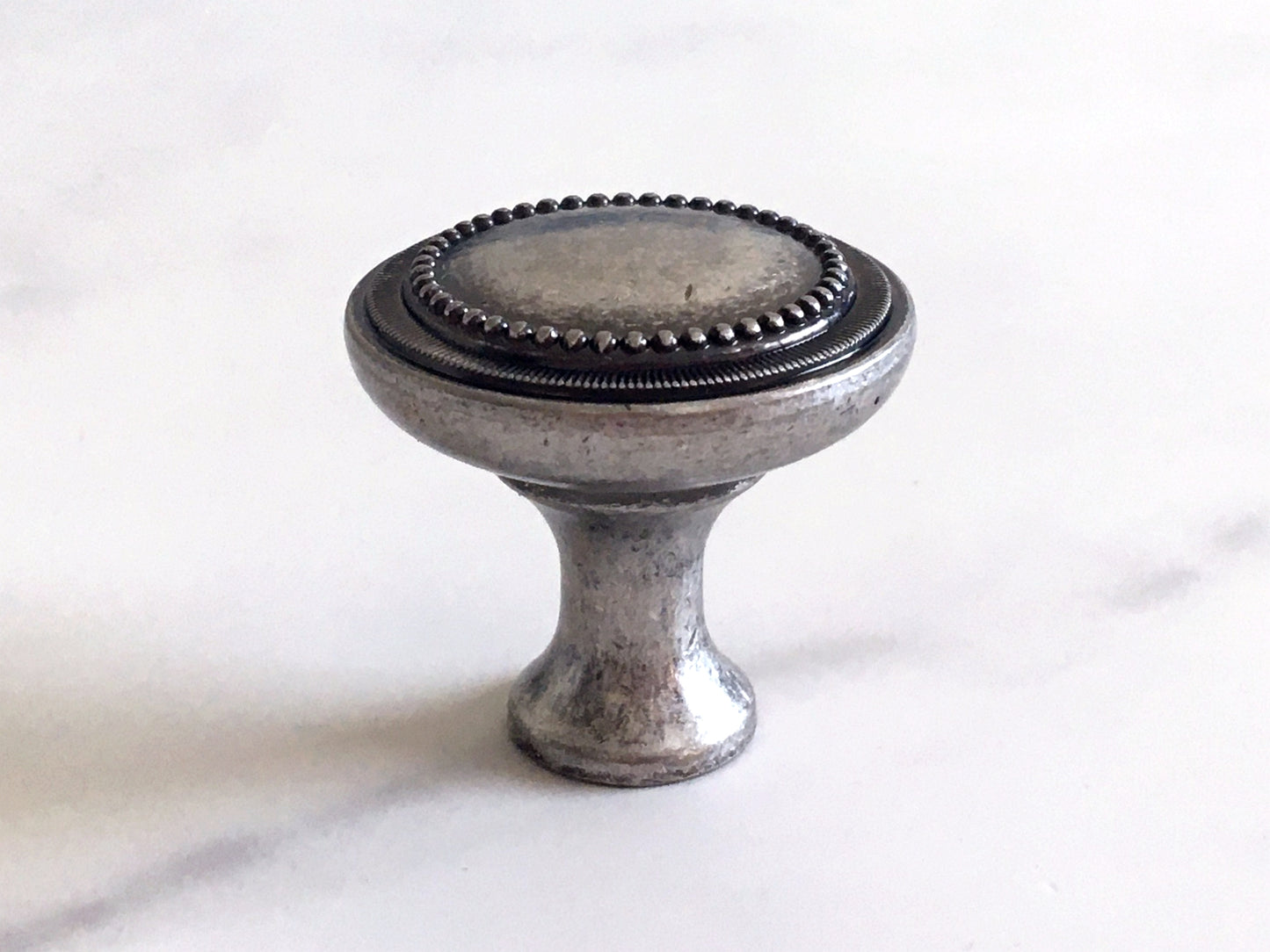 Rustic Antique Pewter Cabinet Handles - 96 128 160 mm