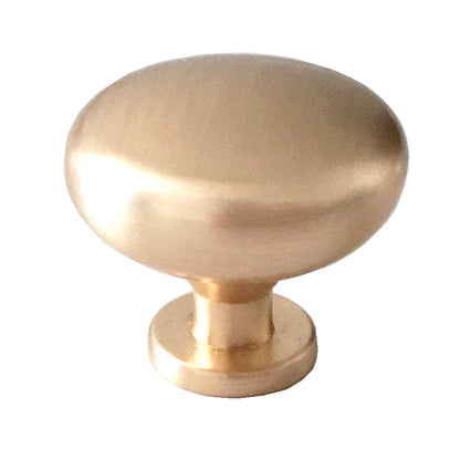 2.5" Gold Cup Drawer Pull, Cabinet Knobs, 64 mm Centers, Kitchen Hardware