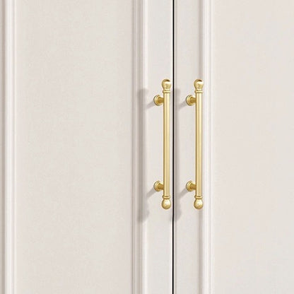 3.75" 5" 7.5" Luxury Gold Euro Bar Handle - Mid Century Modern