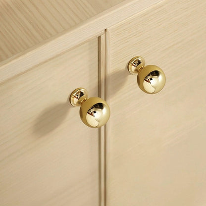 3.75" 5" 7.5" Luxury Gold Euro Bar Handle - Mid Century Modern