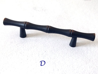 Bamboo Cabinet Pulls Oil Rubbed Bronze Kitchen Hardware