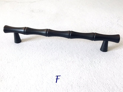 Bamboo Cabinet Pulls Oil Rubbed Bronze Kitchen Hardware