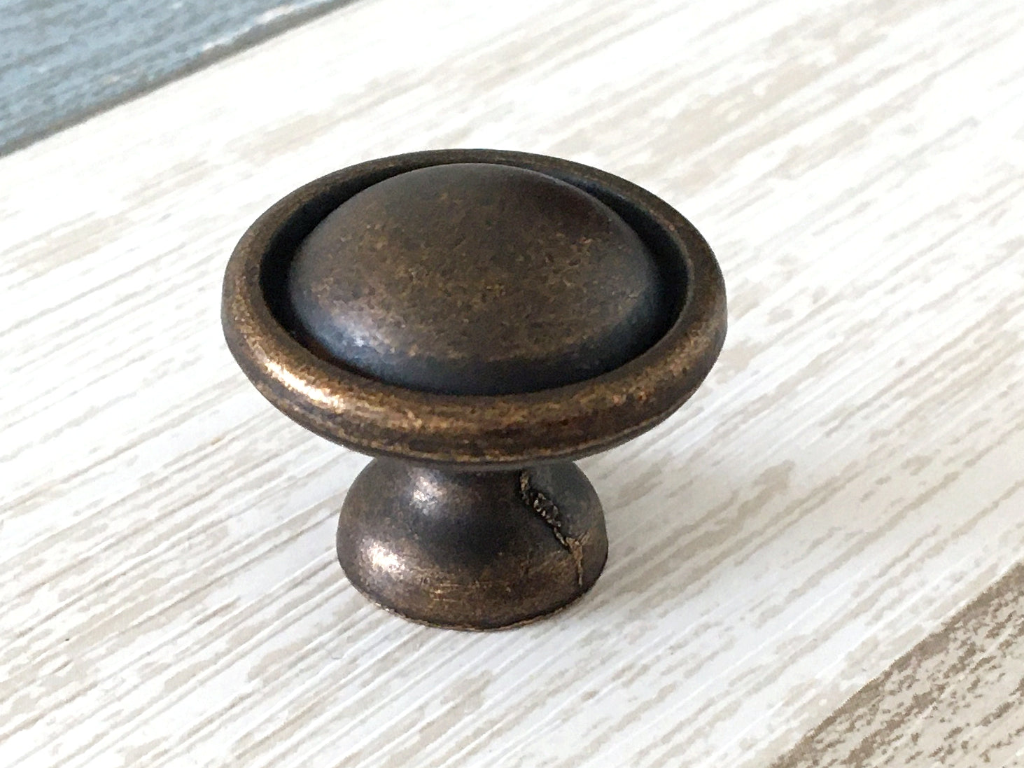4.25" 4.75“ Vintage Swing Bail Drawer Pull - Antique Copper - LynnsHardware