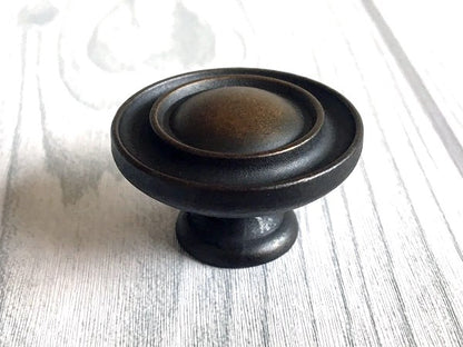 Antique Copper Drawer Pull - 2.5" 3.75" 5" - LynnsHardware