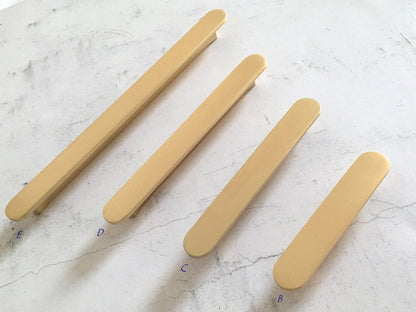 Gold Schublade zieht Küchenschrank Griffe Lynns Hardware Mid Century