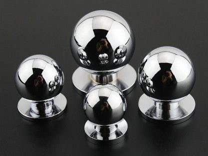 Modern Cabinet Knobs, Drawer Pulls, Polished Chrome, Contemporary Kitchen Hardware