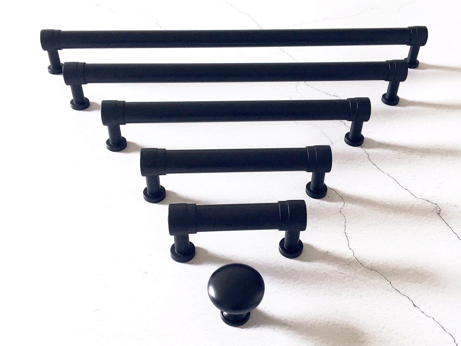 Matte Kitchen Cabinet Handles Hardware Drawer Pulls
