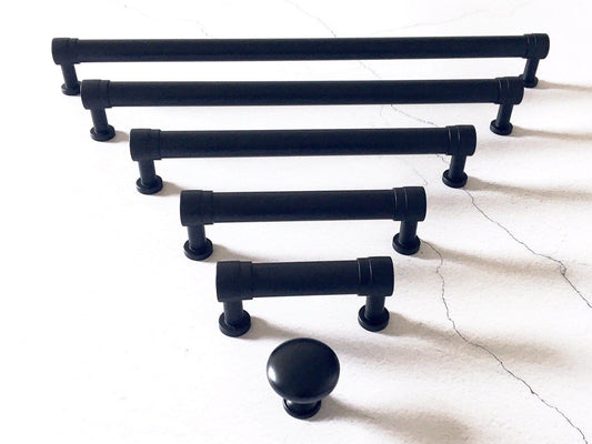 Matte Kitchen Cabinet Handles Hardware Drawer Pulls