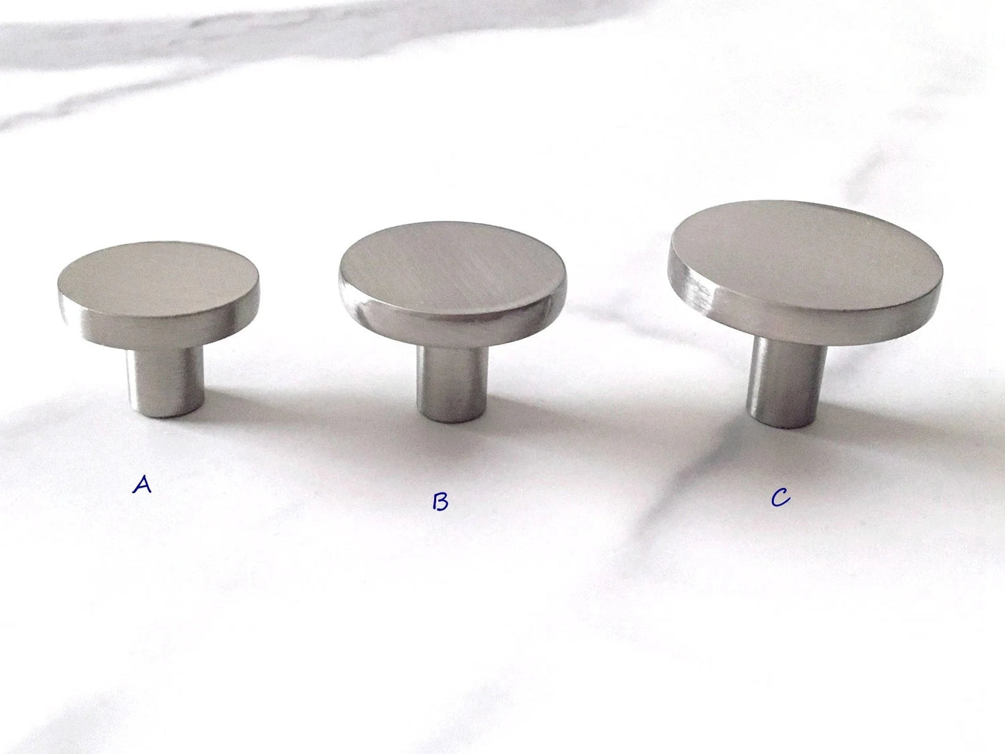 Minimalist Brushed Nickel Cabinet Bar Pulls, Wardrobe Handles, 96 128 224 mm Centers