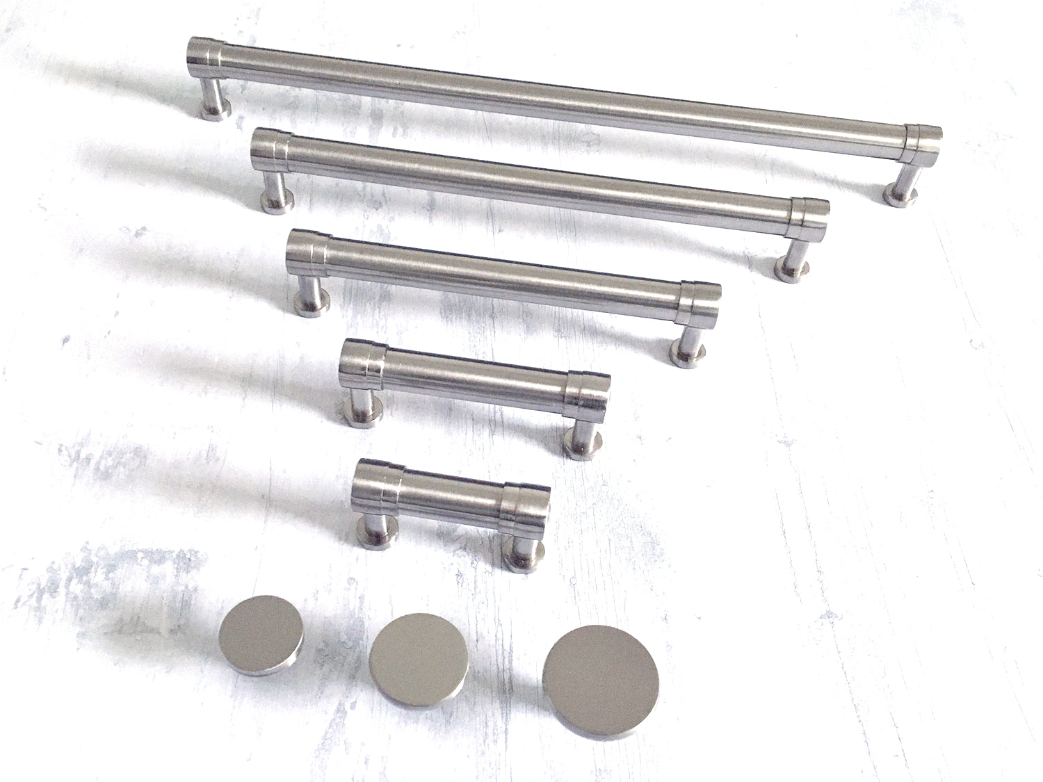 Nickel Cabinet Pulls Dresser Drawer Handles Lynns Hardware