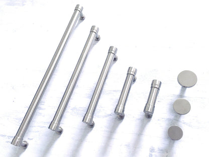 Nickel Drawer Pull Dresser Handles